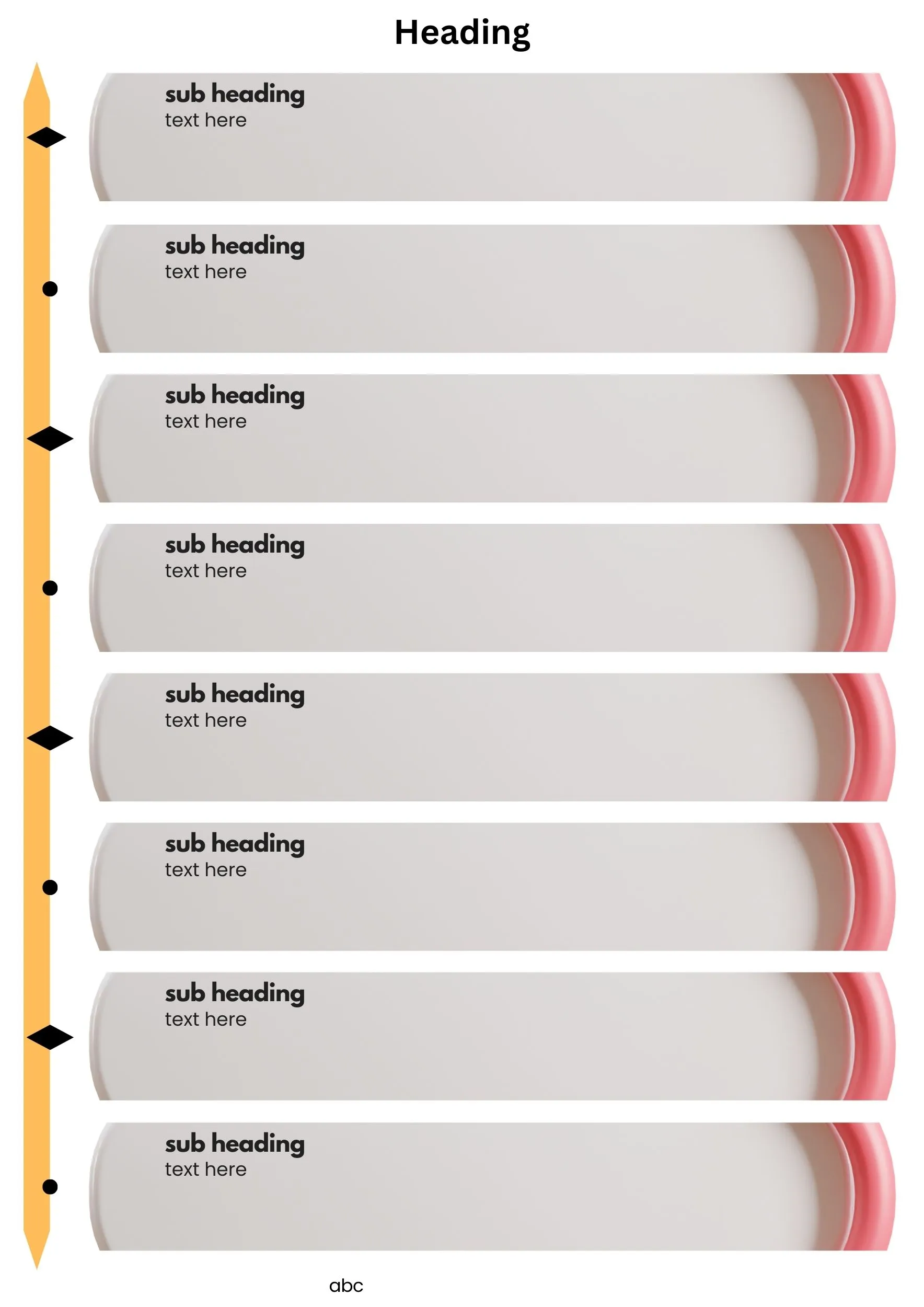 explain process infographic template