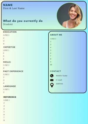 free infographic templates | explain infographic resume