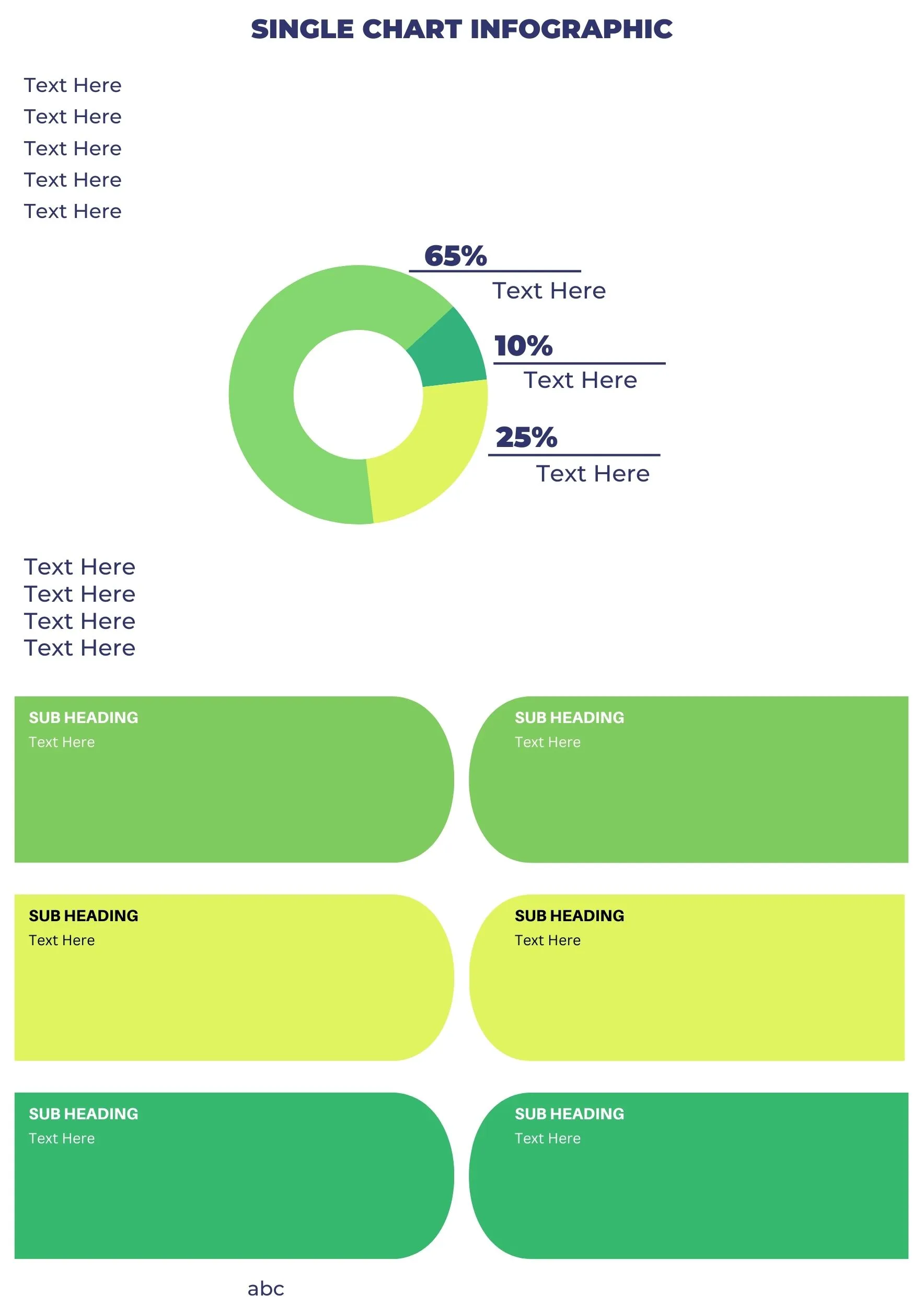 explain single chart infographic template | Explain single chart infographic